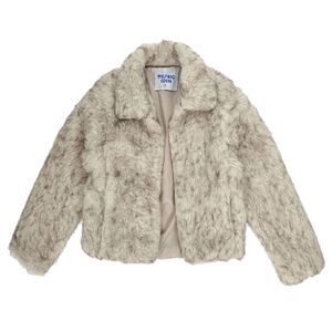 NEW Aelfric Eden Faux Fur Jacket Vegan 90s Y2k Downtown Girl Baddie McBling Boho